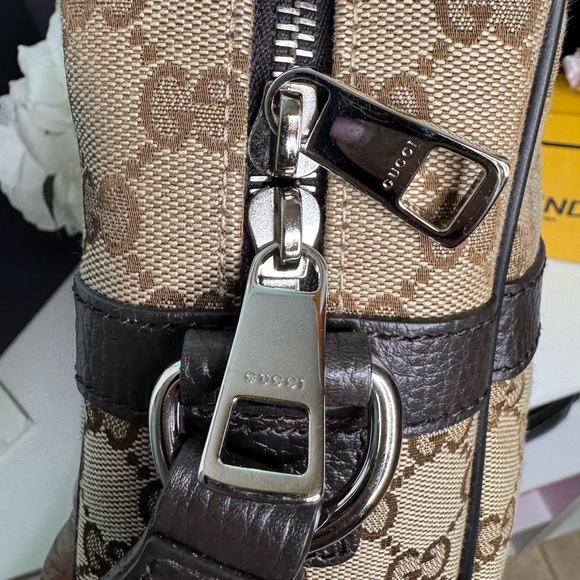 Gucci Canvas Messenger Crossbody Bag - Picture 6 of 10